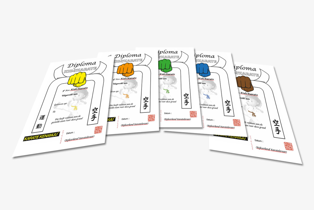 KidzKarate-diploma
